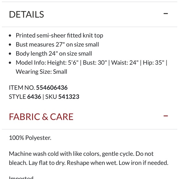 NWT Willow and Root Abstract Top - Picture 2 of 2